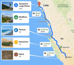 X- Line Transfer Lima - Paracas- Huacachina